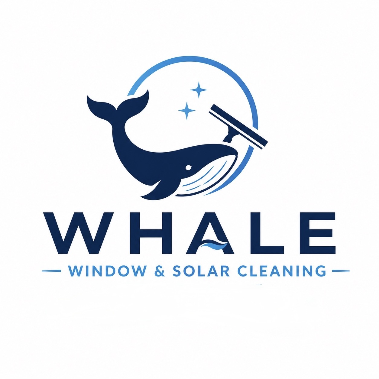 Whale Window & Solar Cleaning logo